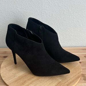 Journee Collection Womens Demmi Stiletto Heel Booties new 12 black